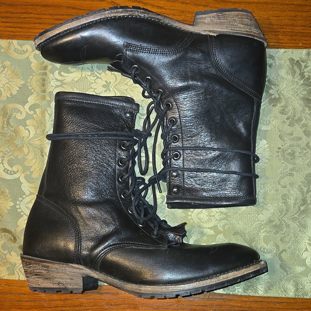 Vintage Shoe Company Kiltie Riding Boot - Picture 8 of 15